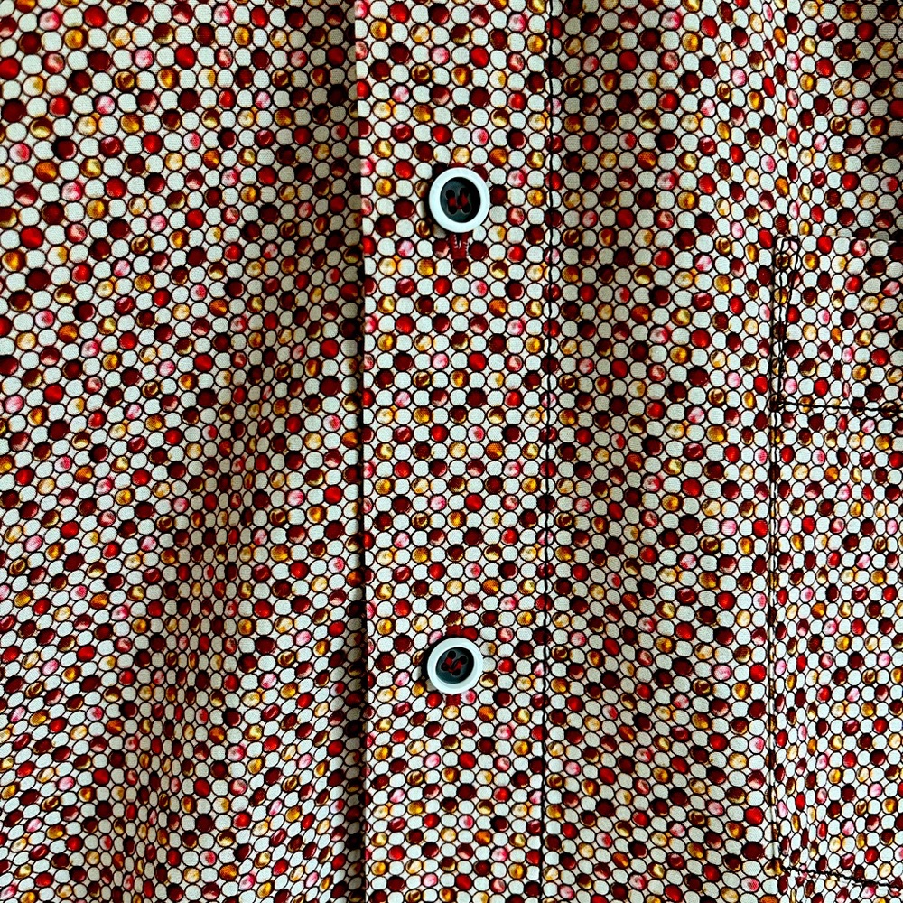 Eye-catching Polka Dot Party Shirt